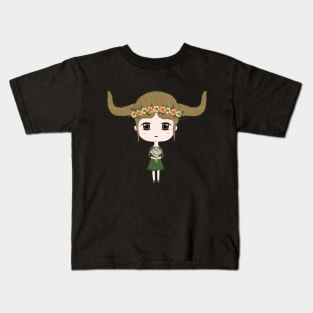 Taurus Girl Kids T-Shirt